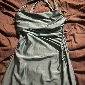 Windsor Elegant Gray Dress